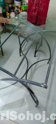 Dining table and chair